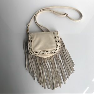 MMS Fringe Mini Crossbody Bag